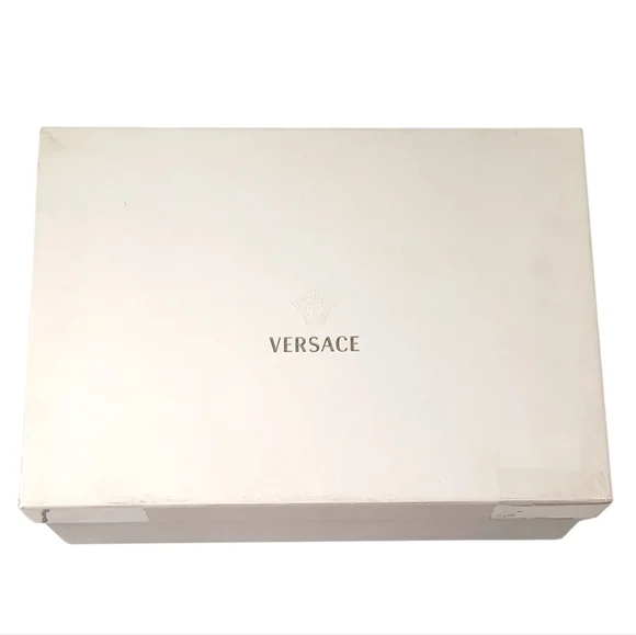 vintage Versace purple high-heeled sandals with an ankle strap. SZ 37.5EU/7.5US - Picture 9 of 9